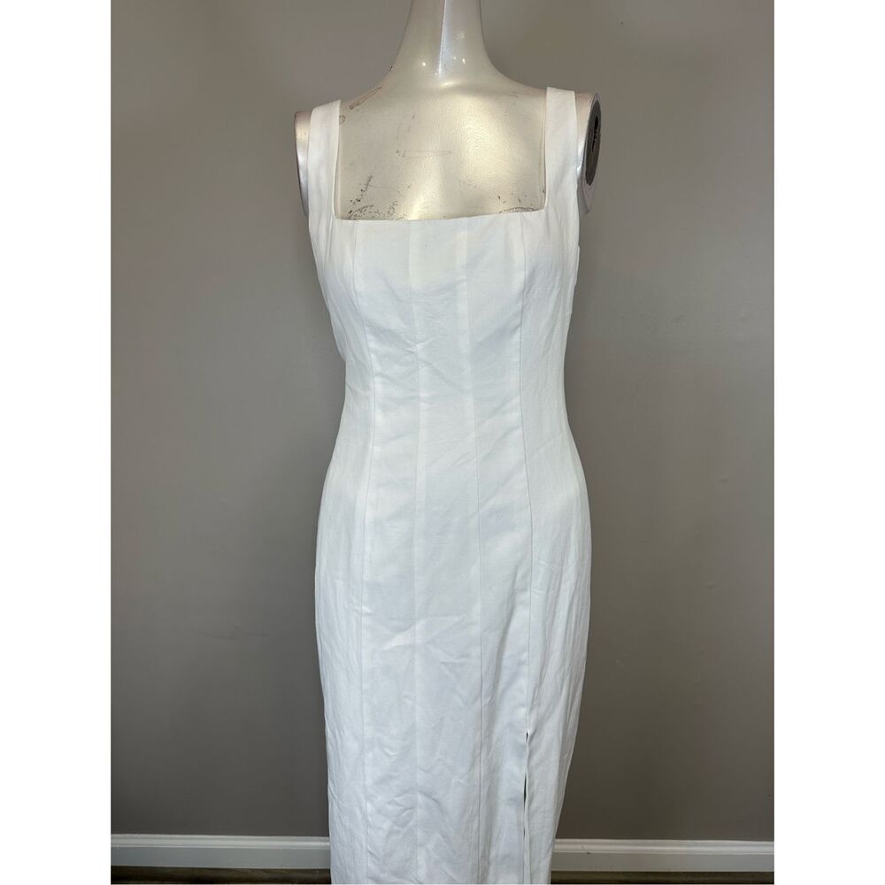 STAUD White Sleeveless Maxi Dress - Picture 4 of 9